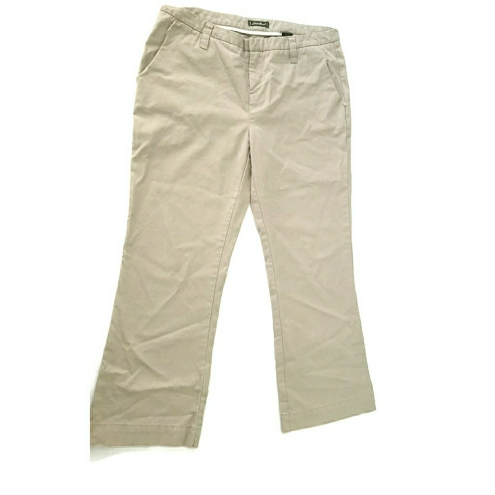 Eddie Bauer Khaki Slacks Size 10 / 27